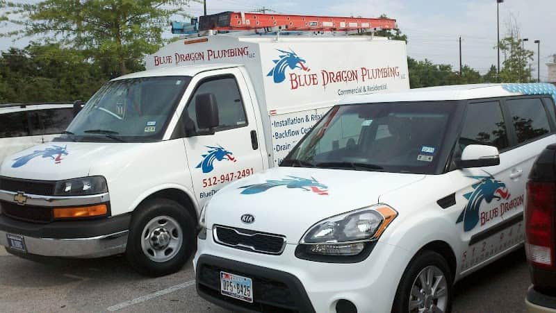 Plumbing service truck ready for cast iron pipe repair