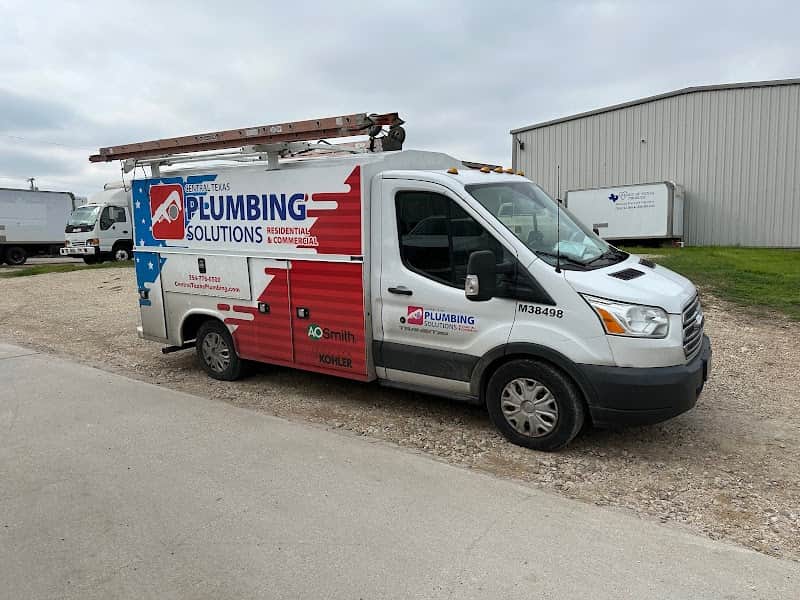 Plumbing team on residential job site
