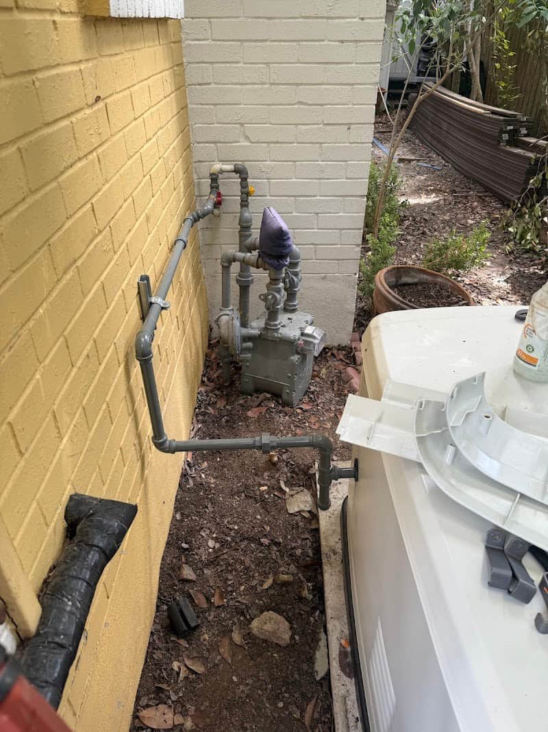 Professional excavation for pipe replacement