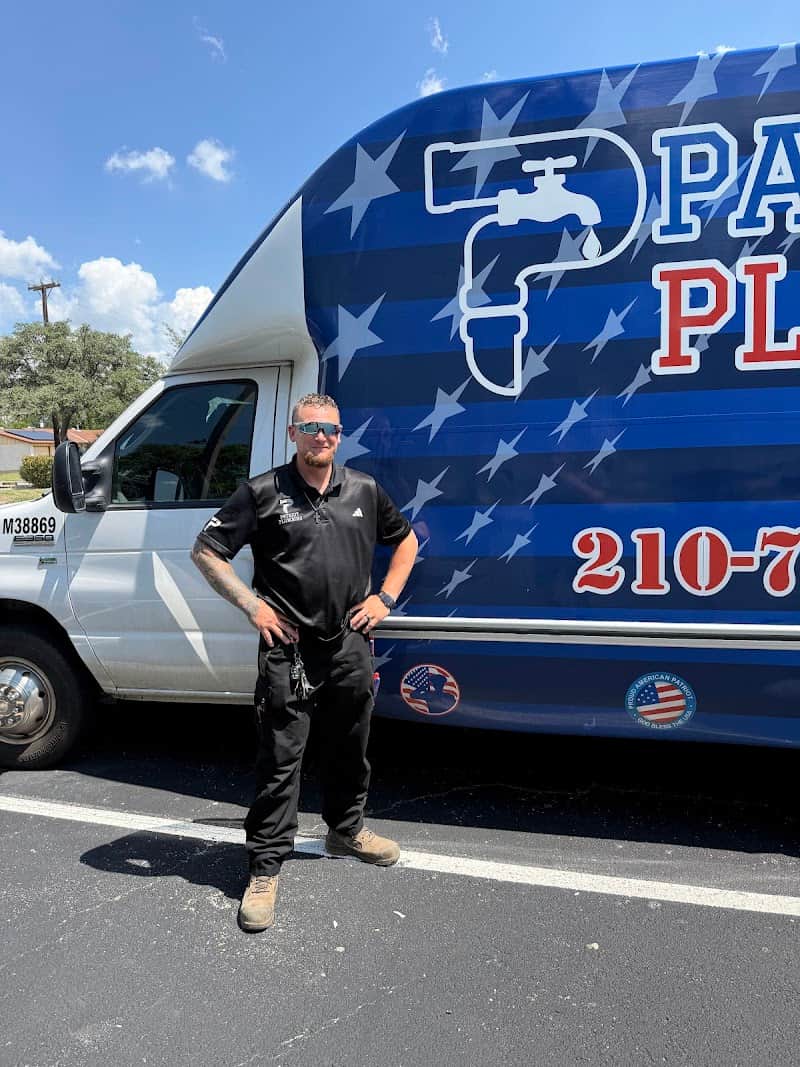 Plumbing service truck ready for cast iron pipe repair