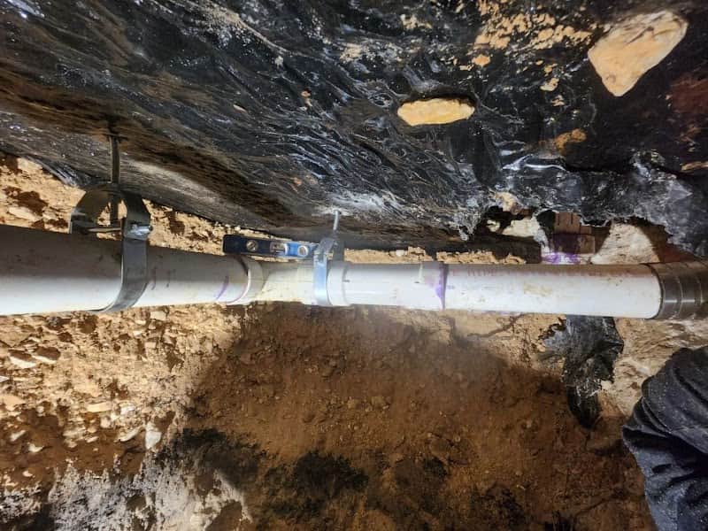 Professional excavation for pipe replacement