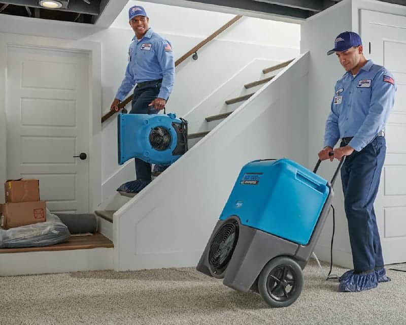 Plumbing team on residential job site