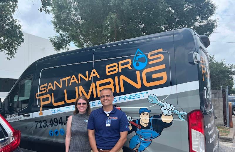 Licensed plumber performing sewer line inspection