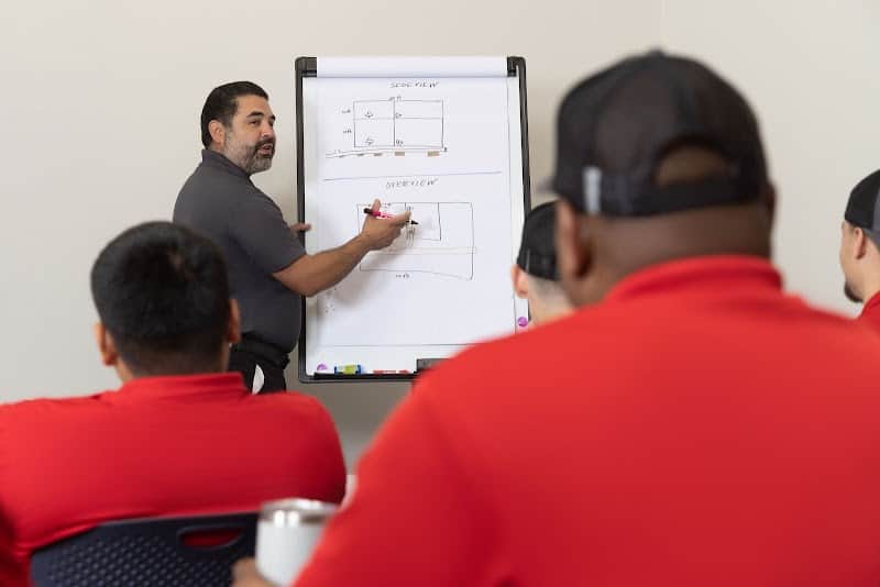 Professional excavation for pipe replacement