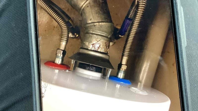 Plumbing team on residential job site