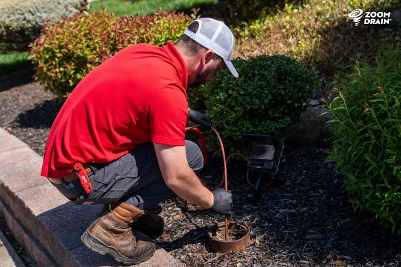 Plumbing team on residential job site