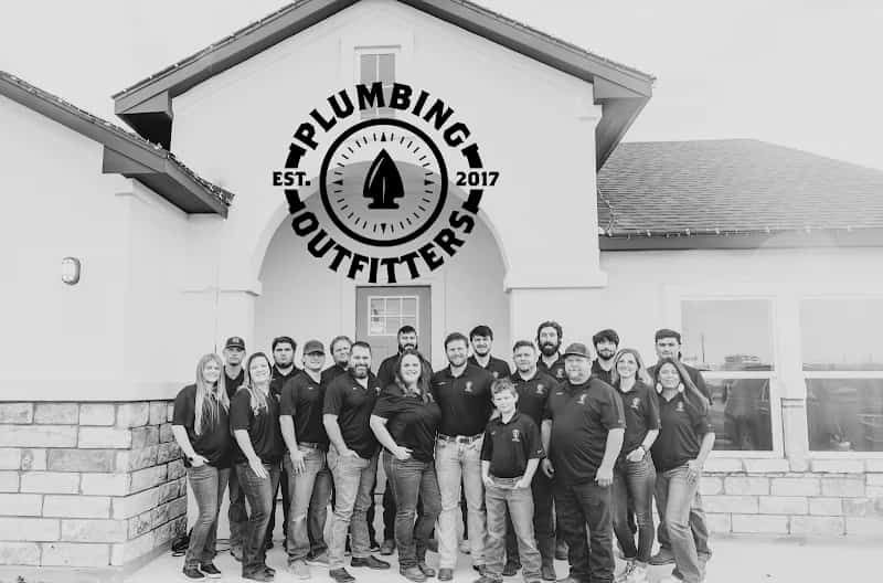 Plumbing service truck ready for cast iron pipe repair