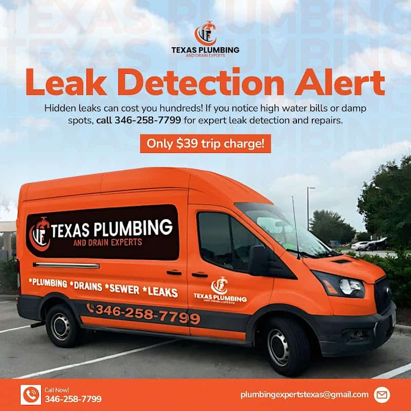 Plumbing service truck ready for cast iron pipe repair